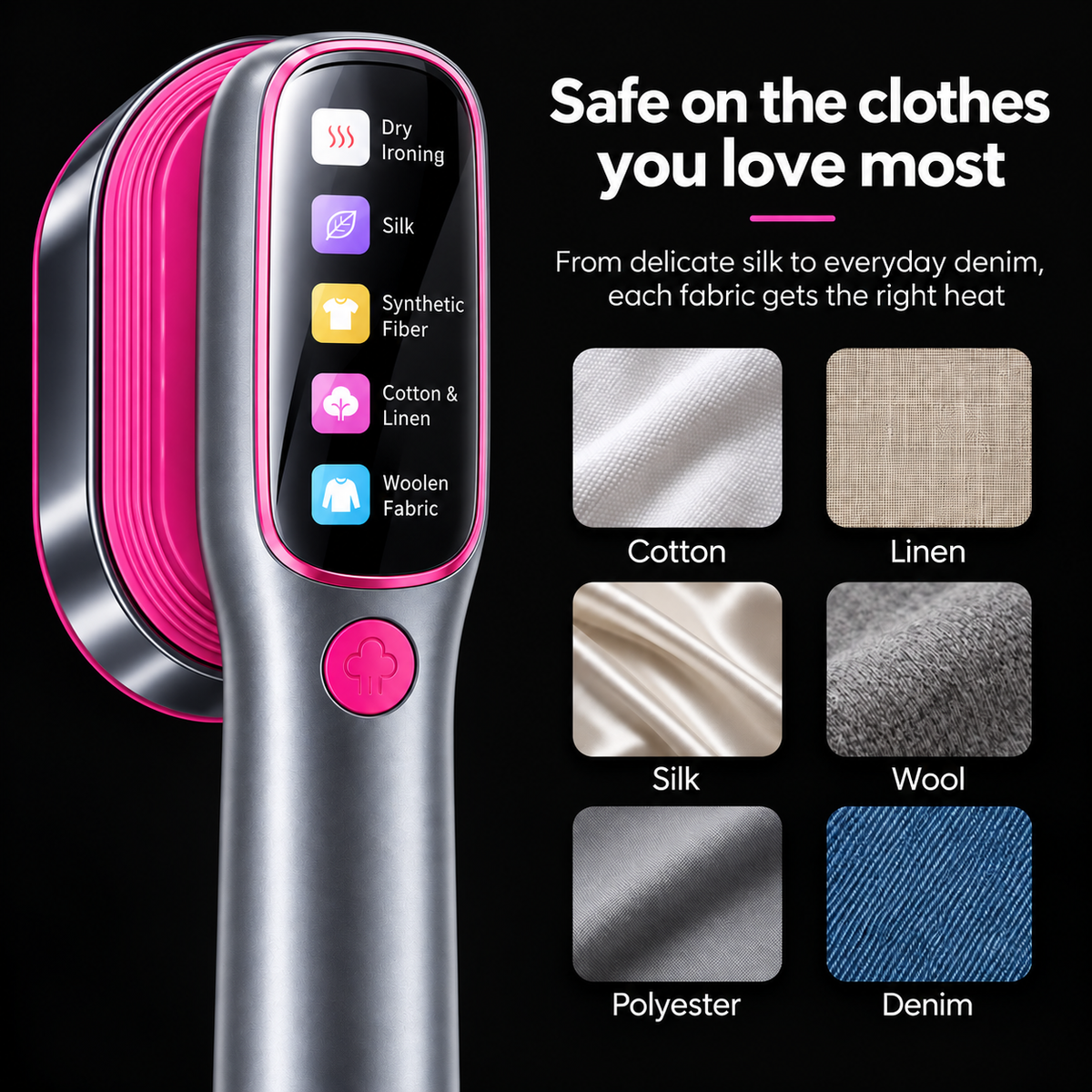 The Perfect Press™ - 2 in 1 Steamer & Iron
